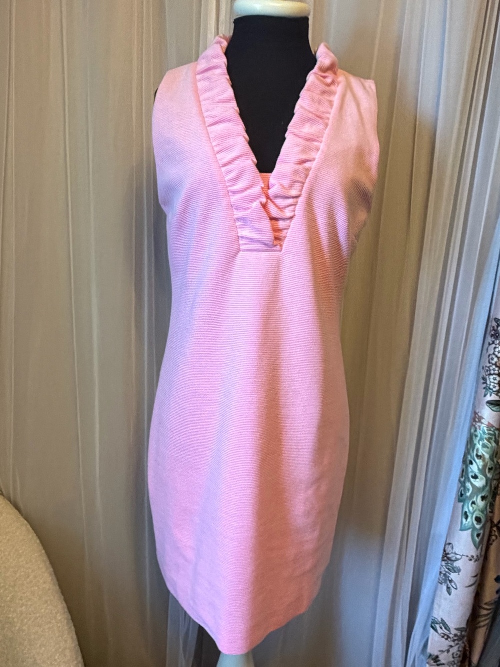 Lilly Pulitzer Pink Tisbury Shift Dress - Size Medium (EUC)